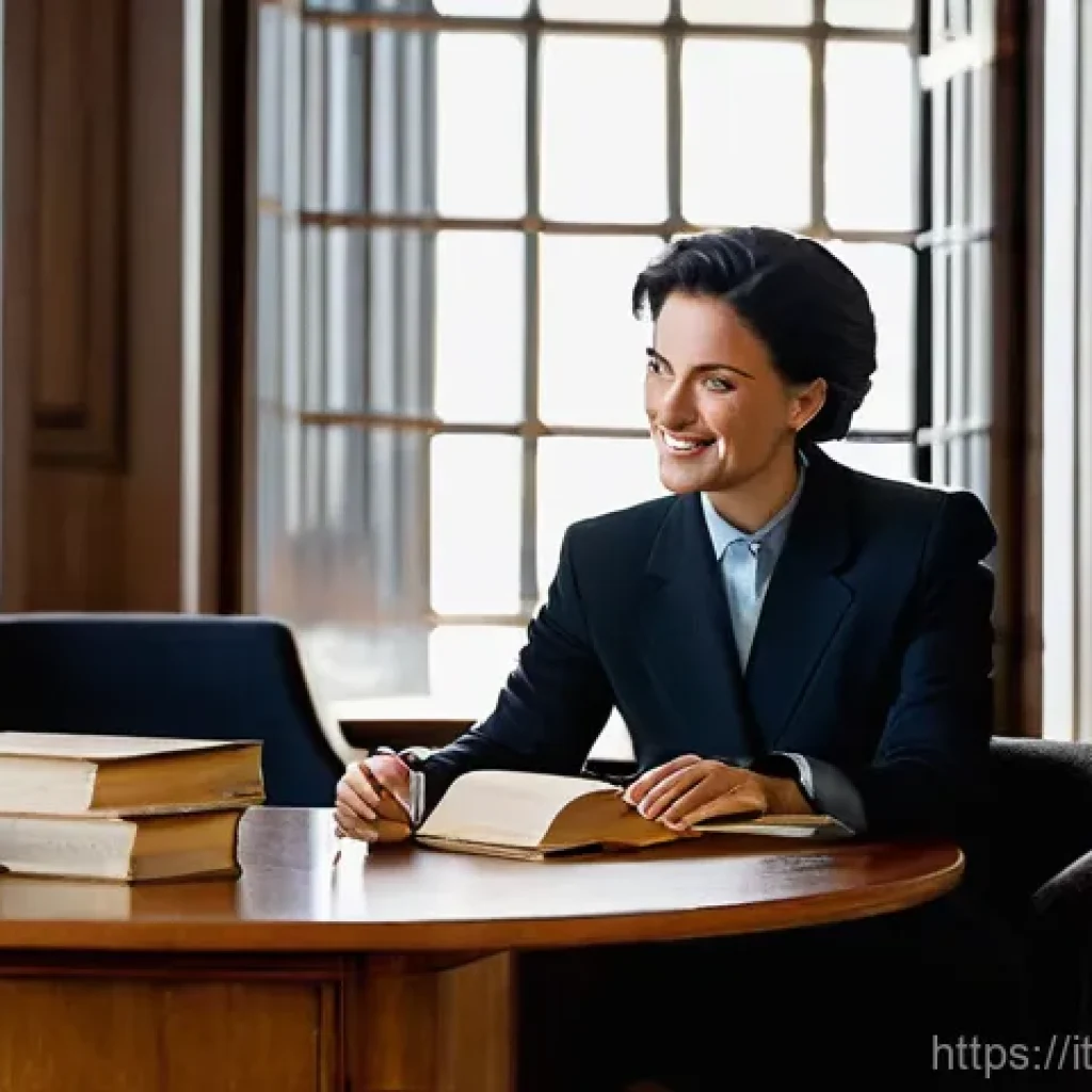 변리사 실무에서의 고객 상담 팁 - **Prompt 1: The Trusting First Encounter in an Italian Law Office**
    "A candid shot inside a warm...